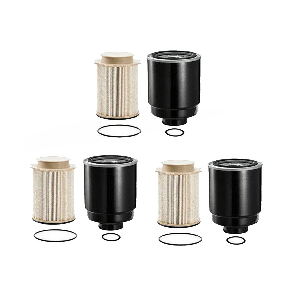 

3Pcs/Lot Fuel Filter Kit for Ram 6.7 2500 3500 4500 2013-2019 Water Separate