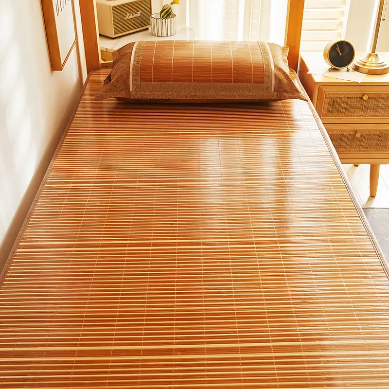 Materasso estivo in bambù a doppia faccia per letto singolo - immagine 6
