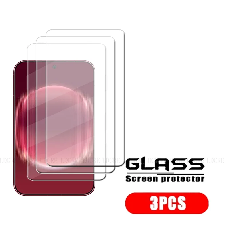 Premium Tempered Glass Screen Protector - 9H Clear, Transparent, Set of 1-4 Pieces