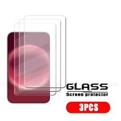 Premium Tempered Glass Screen Protector - 9H Clear, Transparent, Set of 1 - 4 Pieces for Huawei Pura X View (3 Front Glass)
