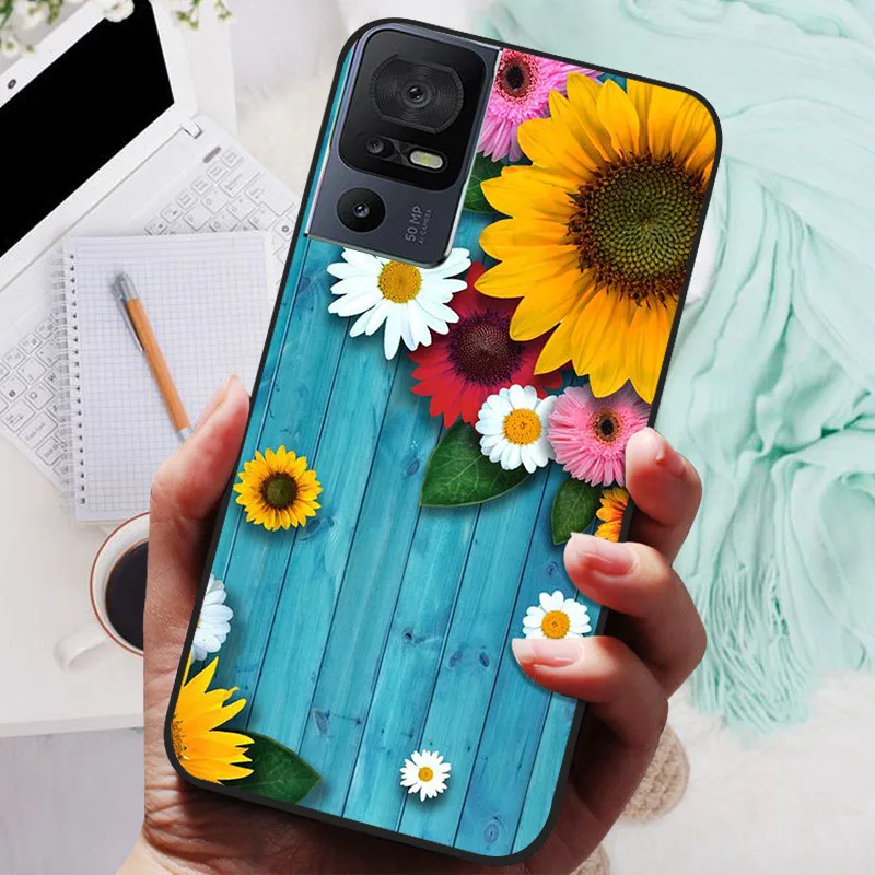 Black Lion and Wolf Silicone Soft Phone Case - Protective Shell