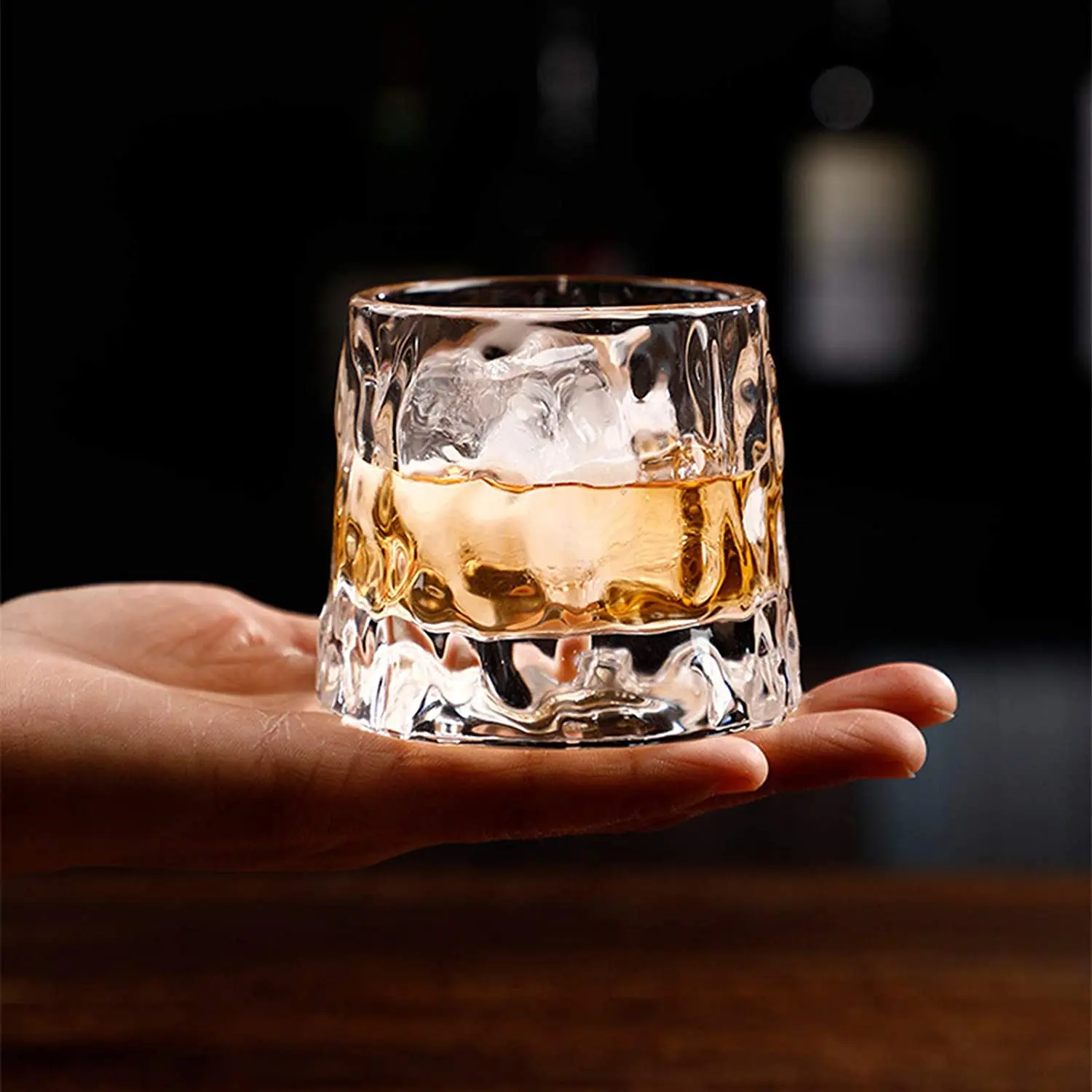 Set di 4 bicchieri da whisky Vayu in cristallo giapponese all'ingrosso per il tuo negozio