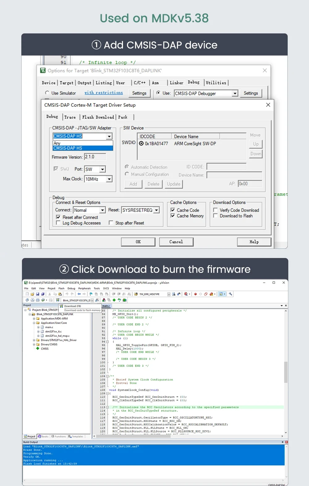 Sipeed SLogic Combo 8 SLogic Analyzer DAPLink CKLink Debugger Tool Debug Serial