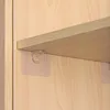 Shelf bracket adhesive nail self-adhesive wardrobe shelf bracket clip wall hanging bracket partition non punching strong bracket 2