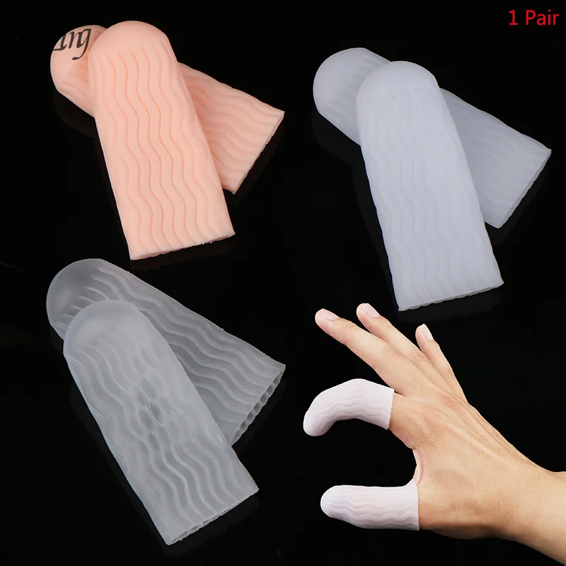 Silicone Finger Protector Sleeve Cover Anti-cut Heat Resistant Finger Sleeves Great Cooking Kitchen Tools Silicone Finger Protector Sleeve Cover Anti-cut Heat Resistant Finger Sleeves Great Cooking Kitchen Tools
