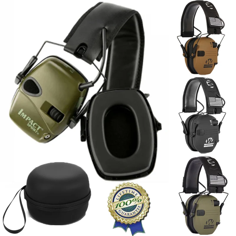 Tactical Electronic Shooting Earmuff Anti Noise Electronic Ear