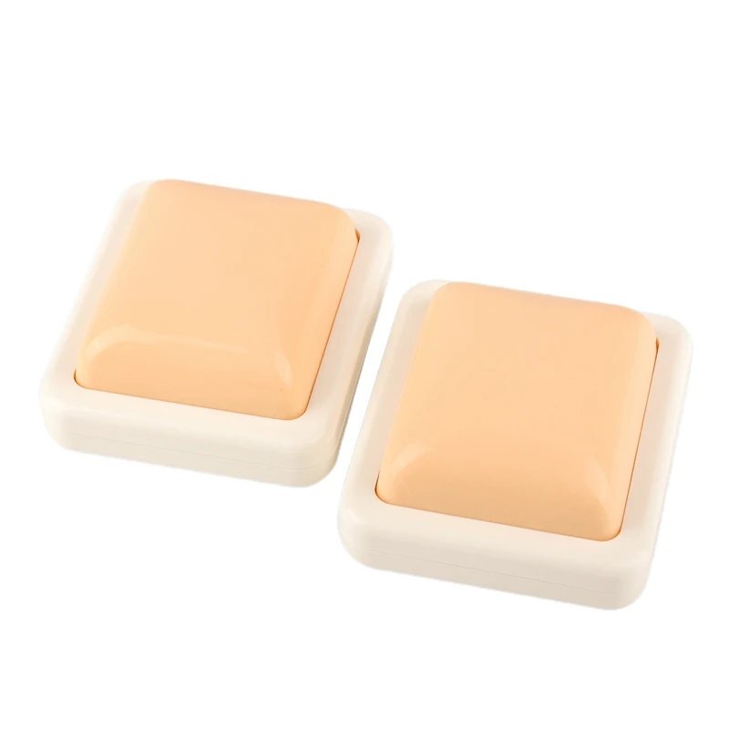 

2 PCS Injection Pad Human Skin Injection Training Pad Mode Mat For Nurse Students Training Practice Tool