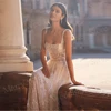2024 Modern Exquisite A Line Women's Wedding Dresses New Square Neck Appliques Bride Gowns Sleeveless Robes De Mariée Customized 3