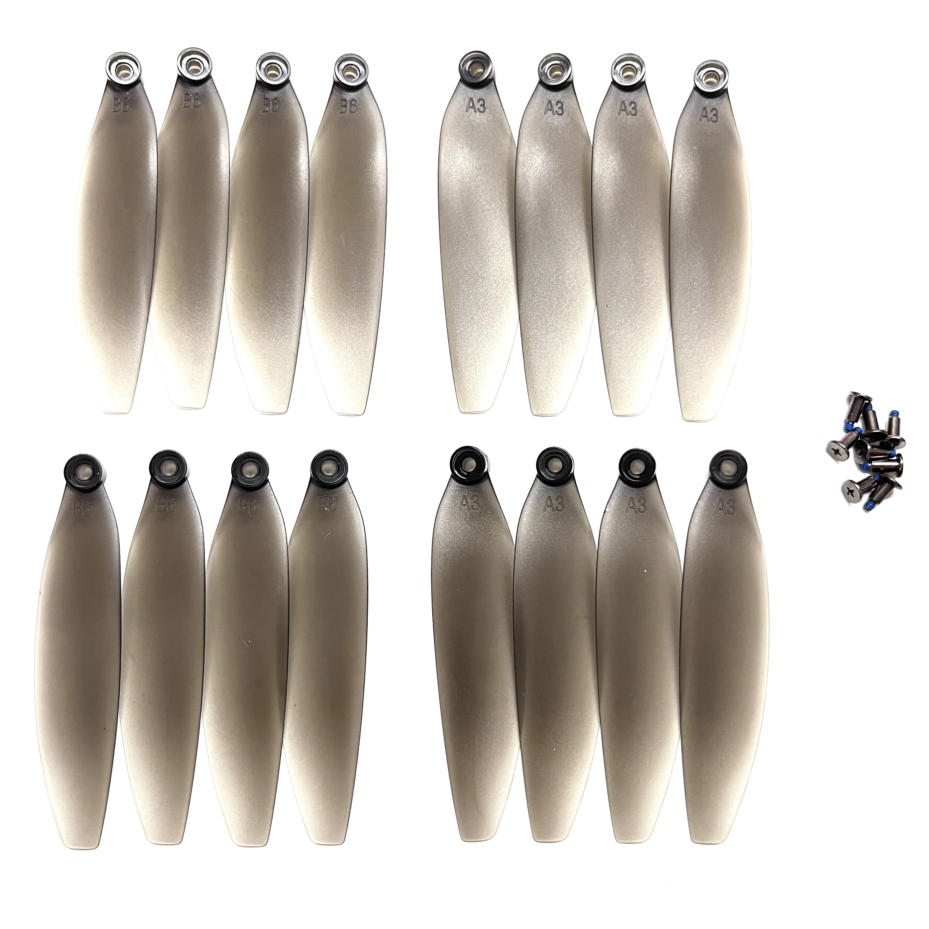 Lot de 16 hélices de drone - Couleurs vives, compatibles DJI