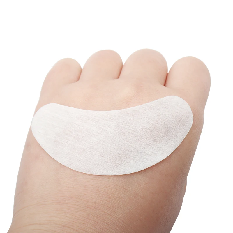 50 pairs Gel Eye Patches For Eyelash Extension Under Eye Pads Eyelash Paper Patches Tips Sticker Makeup Tools