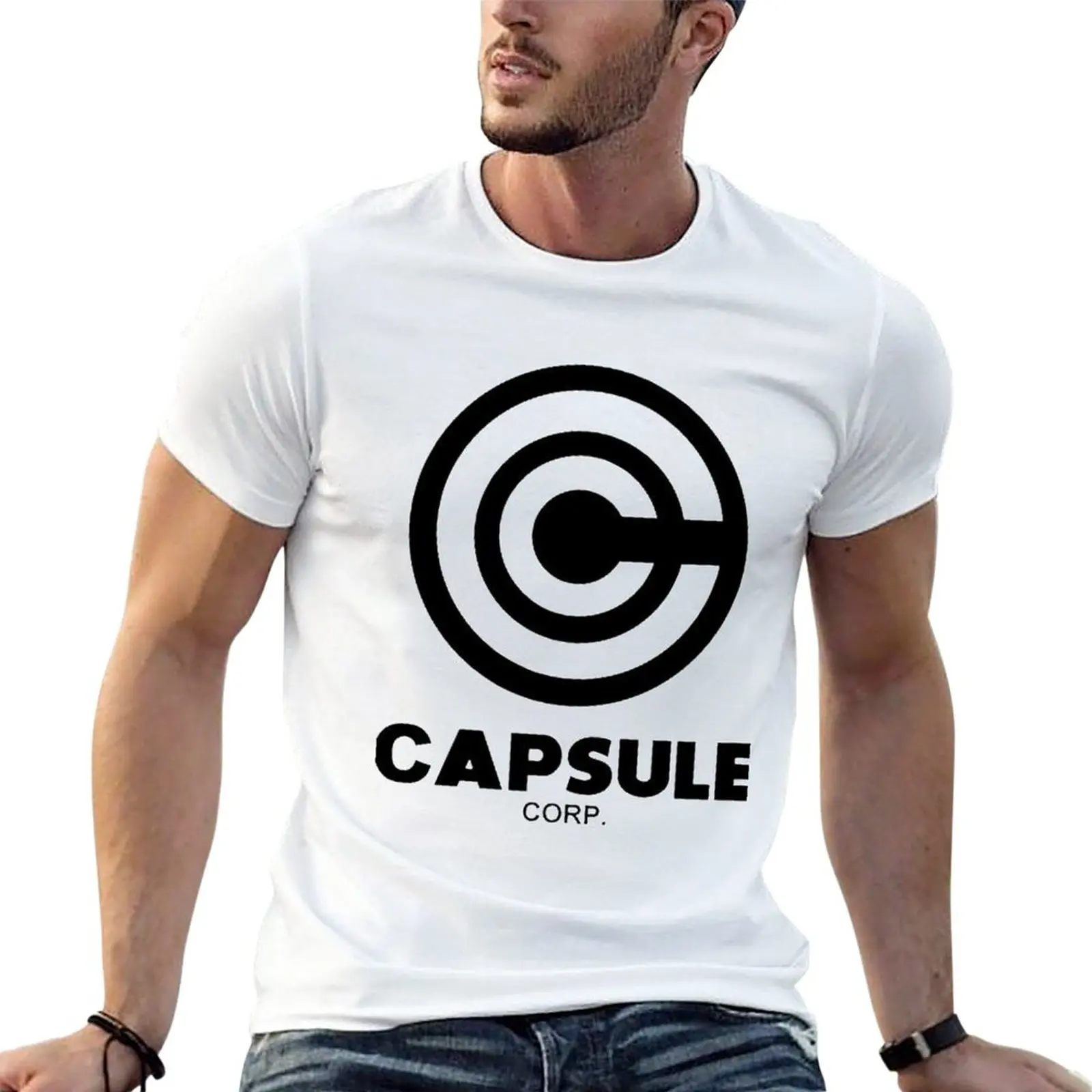 

Capsule Corp. T-Shirt summer clothes boys animal print shirt cute clothes heavyweight t shirts for men