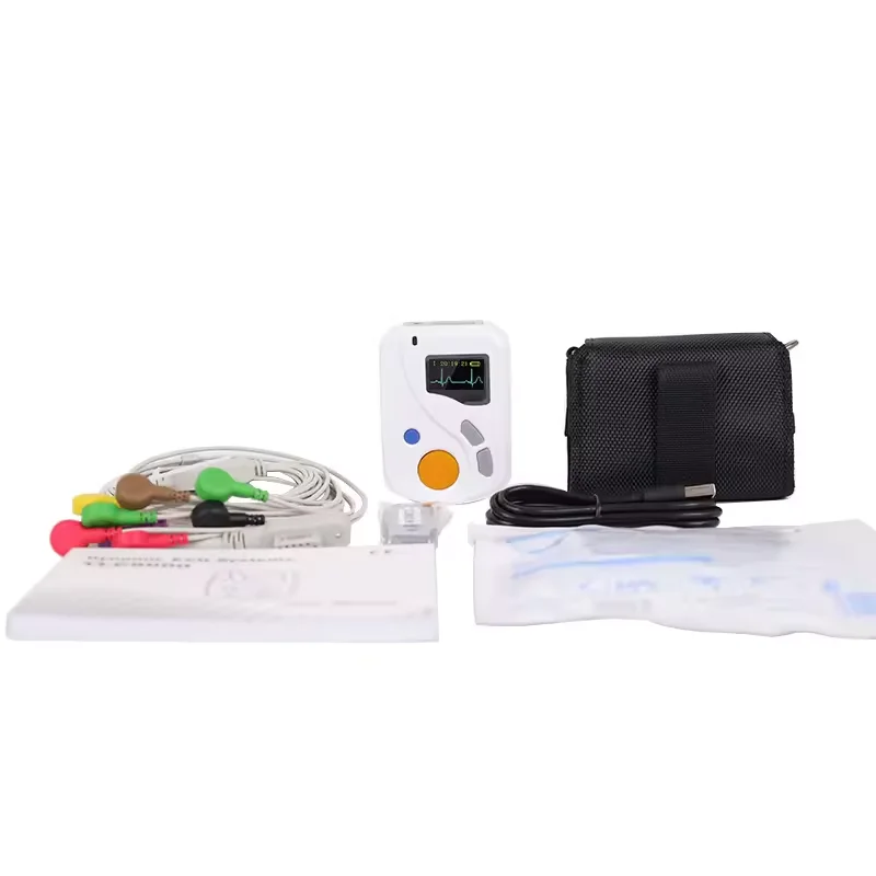 Dynamic 12 Leads ECG Holter Systems Recorder Newest CONTEC TLC6000 ,​Analyzer Software(Download Online) TLC6000