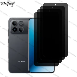 Enhanced Privacy Screen Protector with Anti - Spy Tempered Glass & Camera Lens Guard for Honor Win RT (4 Front Glass)