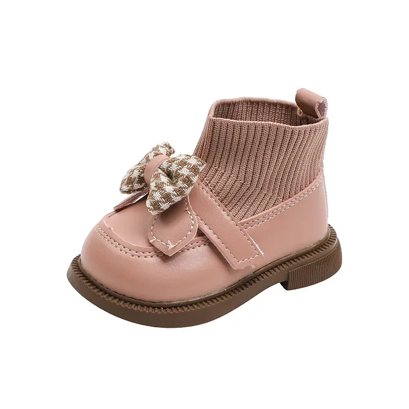 Baby Girl Knitted Sock Shoes and Boots