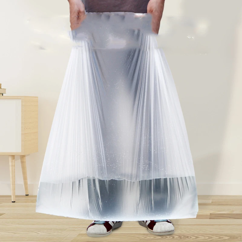 Trash Bags Large Capacity Disposable Thickened Storage Clear Recycling Bin Liners Plastic Refuse Sacks