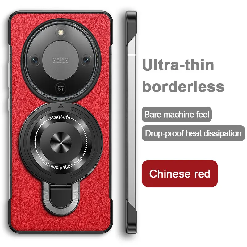 حافظة لهاتف Honor X9D حامل مغناطيسي بدون إطار من ج...