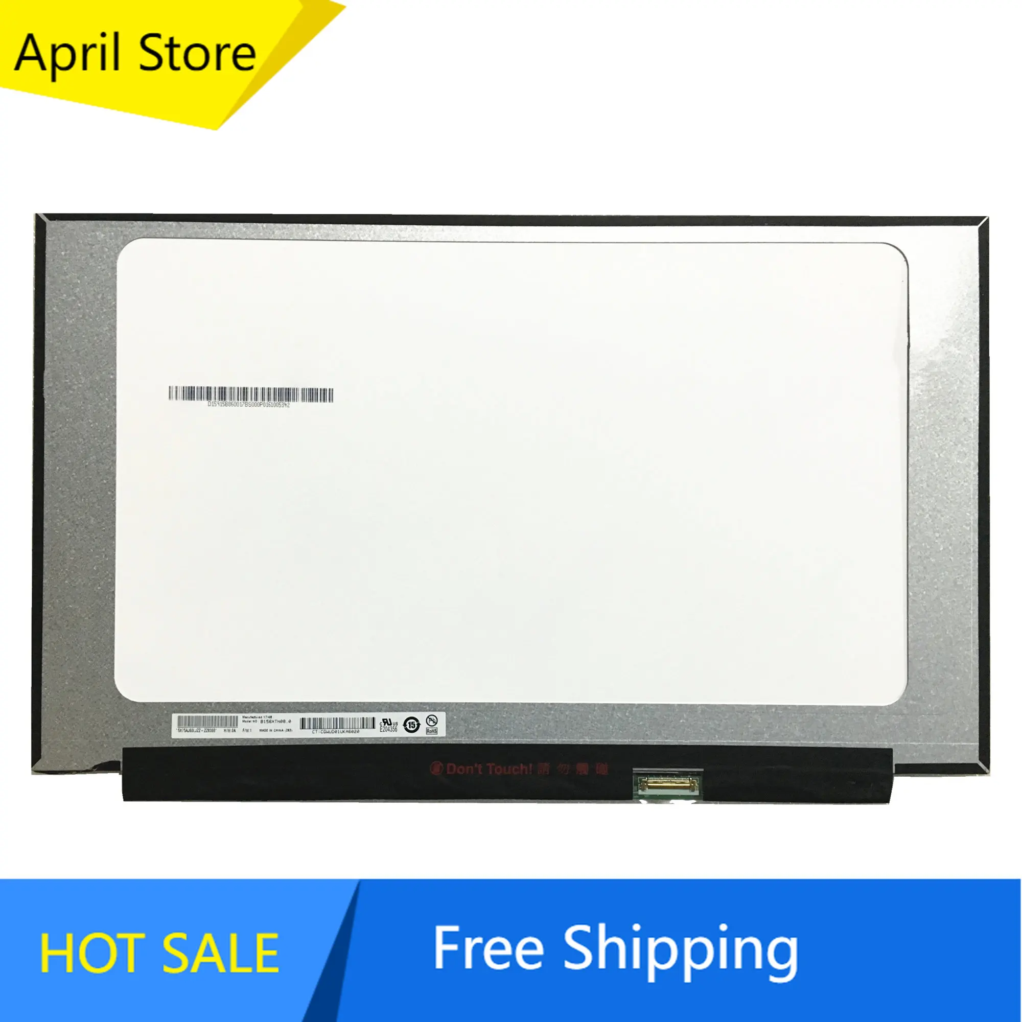 

Free shipping B156XTN08.0 15.6''Laptop Lcd Screen 1366*768 EDP 30 Pins