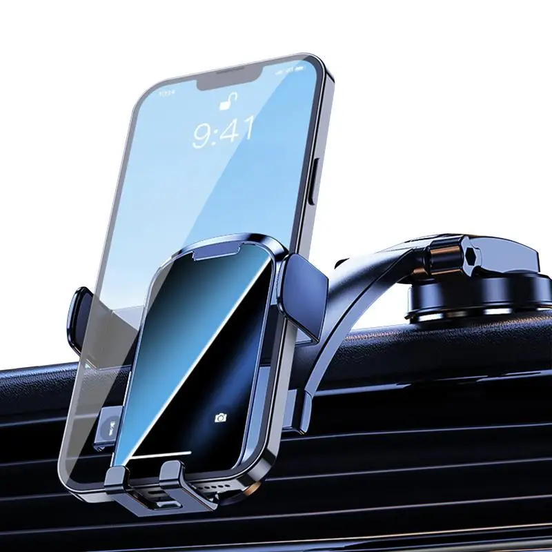 

Cell Phone Holder Car Suction Car Phone Mount Hold Big Phones Long Arm Handsfree Dashboard & Windshield Car Phone Holder Desk