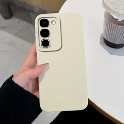 Plain Color Soft Silicone Lightweight Anti - Drop Durable Phone Case with Camera Protection for Realme C100 4G (TYW000)