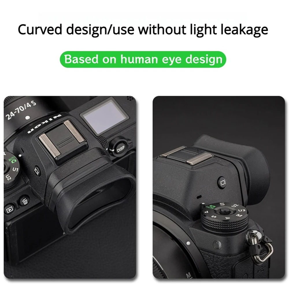 DK-29 아이컵 부드러운 고무 아이피스 보호대 교체 커버 DK29 니콘 Z5 Z6 Z6II Z7 Z7II Z62 Z72 DSLR 카메라 액세서리