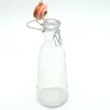 Wholesale Glass Empty Bottle with Swing Top Ceramic Lid Flip Top Glass Storage Can Bottles MOQ2000 Cheap Custom Print Logo 5