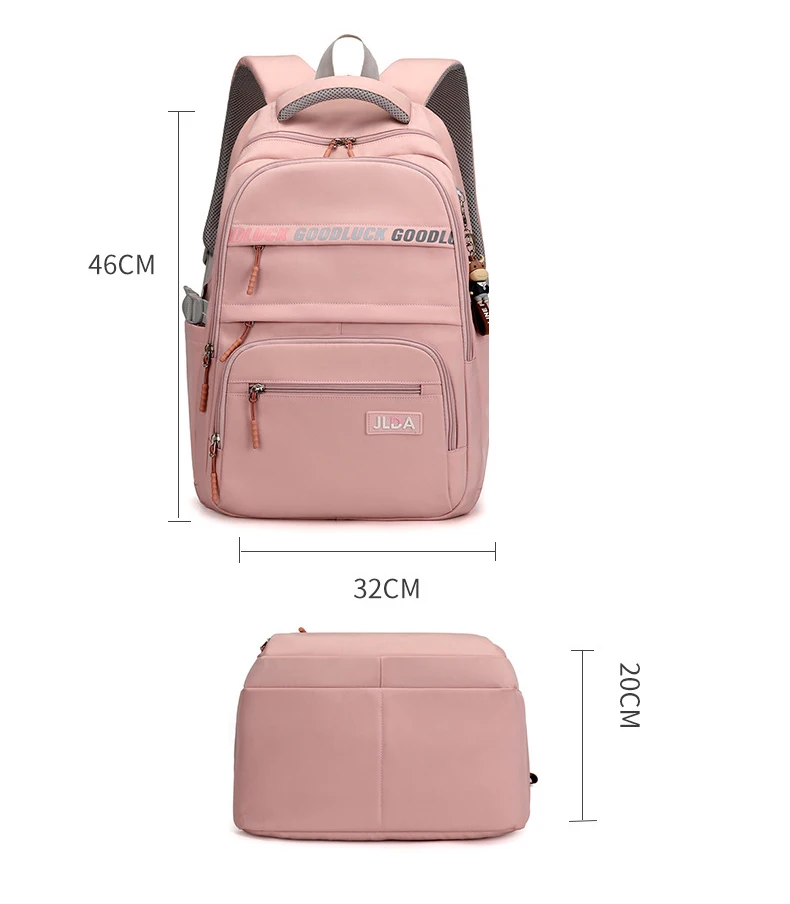 Kawaii Korea Style Nylon Large Capacity Backpack