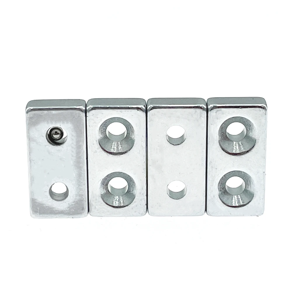 

Custmozied Mganets 2 Holes M3 20x10x5mm Rat Rig V-Core 3 V core 3 3pcs