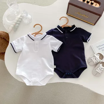 Summer Boys' Bodysuit Jumpsuit Style Baby Clothing 0-24 Months 1