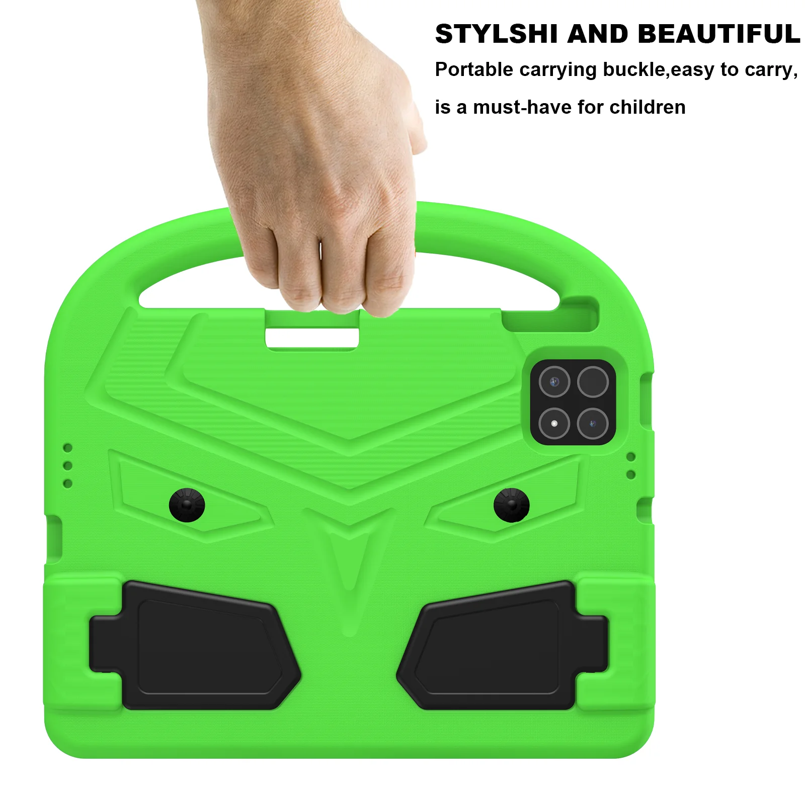 Cute Cartoon Sparrows Kids Soft EVA Tablet Stand Case