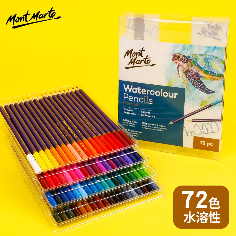 Premium 72 Color Pencils, Soft Core Coloring Set, Art Craft