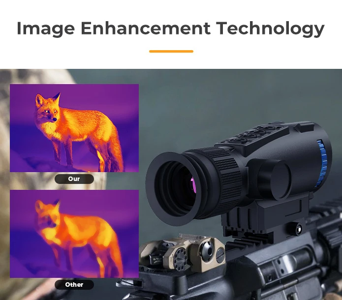 Thermal Monocular Scope 384X288 50Hz Thermal Visor for Hunting 25mm 35mm Lens Th