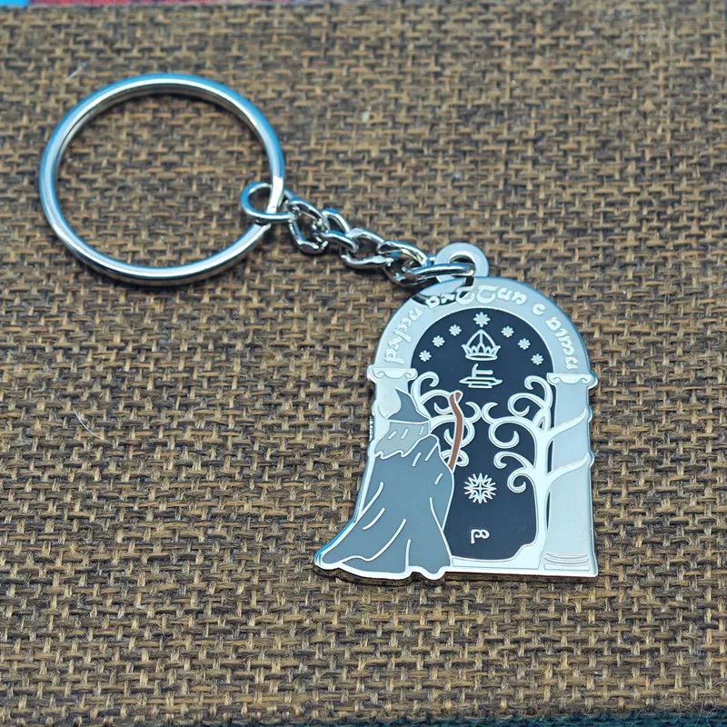 Exquisite Enamel Movie Series Keychain - Unique Accessory and Thoughtful Birthday Gift