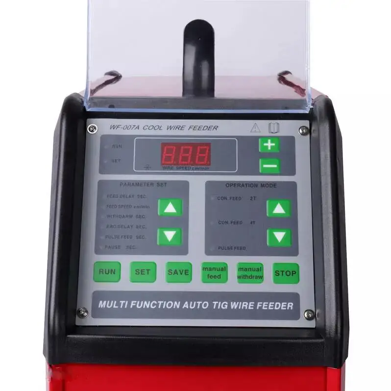 TIg Cold Wire Feeder Feeding Machine Digital Controlled for Pulse Tig Welding 220V / 110V 4