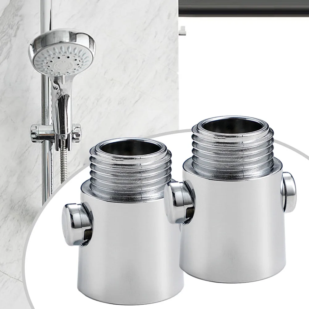 

2 Pcs Shower Flow Water Stop Valve One-Button Pause Water Controller ABS Shower Head Shut-off Valve Bathroom Accessories