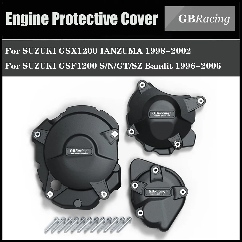 Motorcycle Engine Cover Protection for SUZUKI GSF1200 S/N/GT/SZ Bandit 1996-2006 GSX1200 IANZUMA 1998-2002