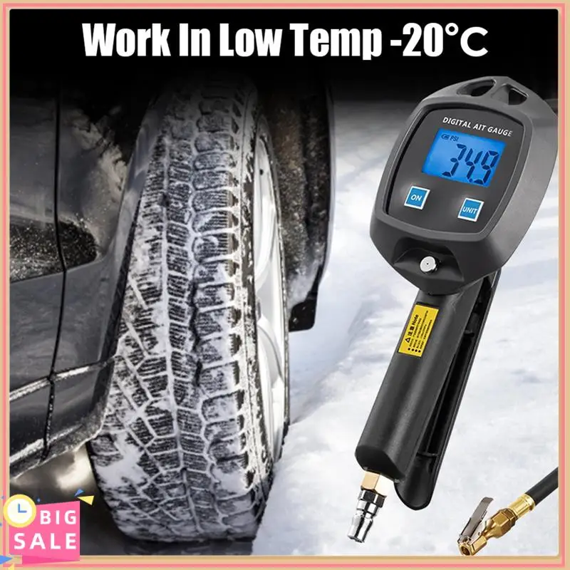Tire Pressure Gauge Auto Accessories High-Precision Monitoring Inflation Universal Car Tire Manometro