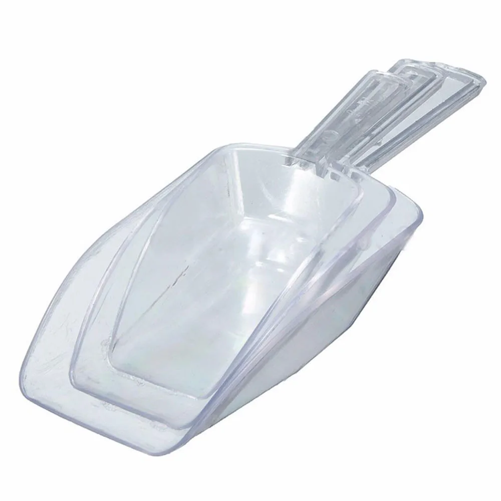 Ice Shovel Scoop 3pcs Mini Plastic For Candy Dessert Grain Party Supplies