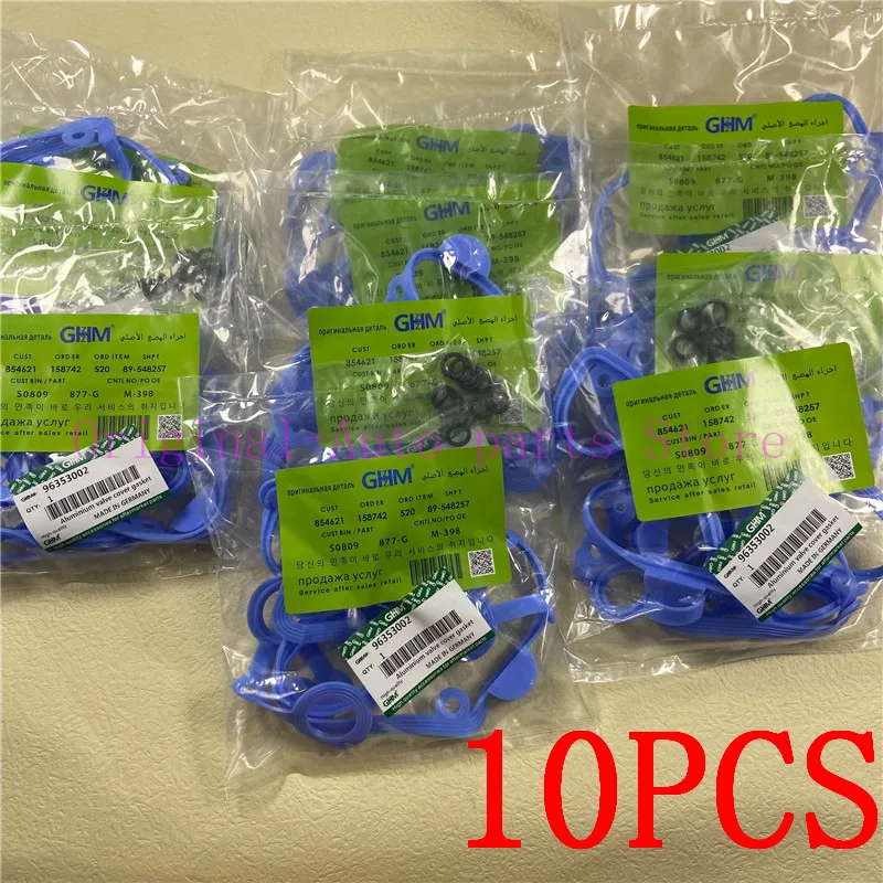 

10PCS Silica Gel Engine Aluminum cover Valve Cover Gasket For Chevolet- Aveo Buick- Excelle- 1.6L Daewoo- Lanos 96353002