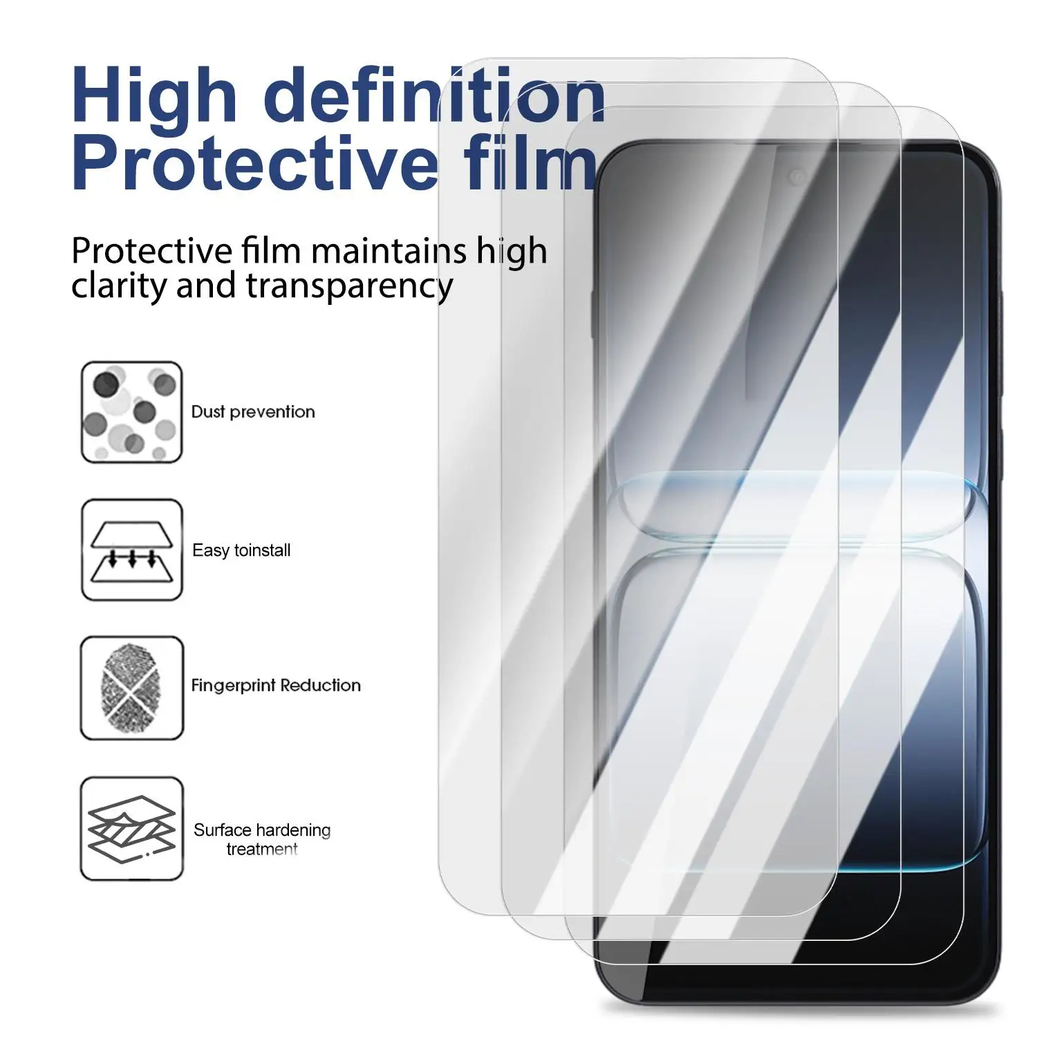 6 IN 1 Fotocamera posteriore e protezioni per schermo per Samsung Galaxy S25 FE 5G Pellicole protettive in vetro temperato trasparente con copertura completa HD - immagine 2