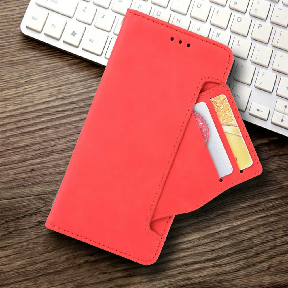 Luxury Flip Cover with Removable Wallet and Card Holder - Premium 5G Protection Case