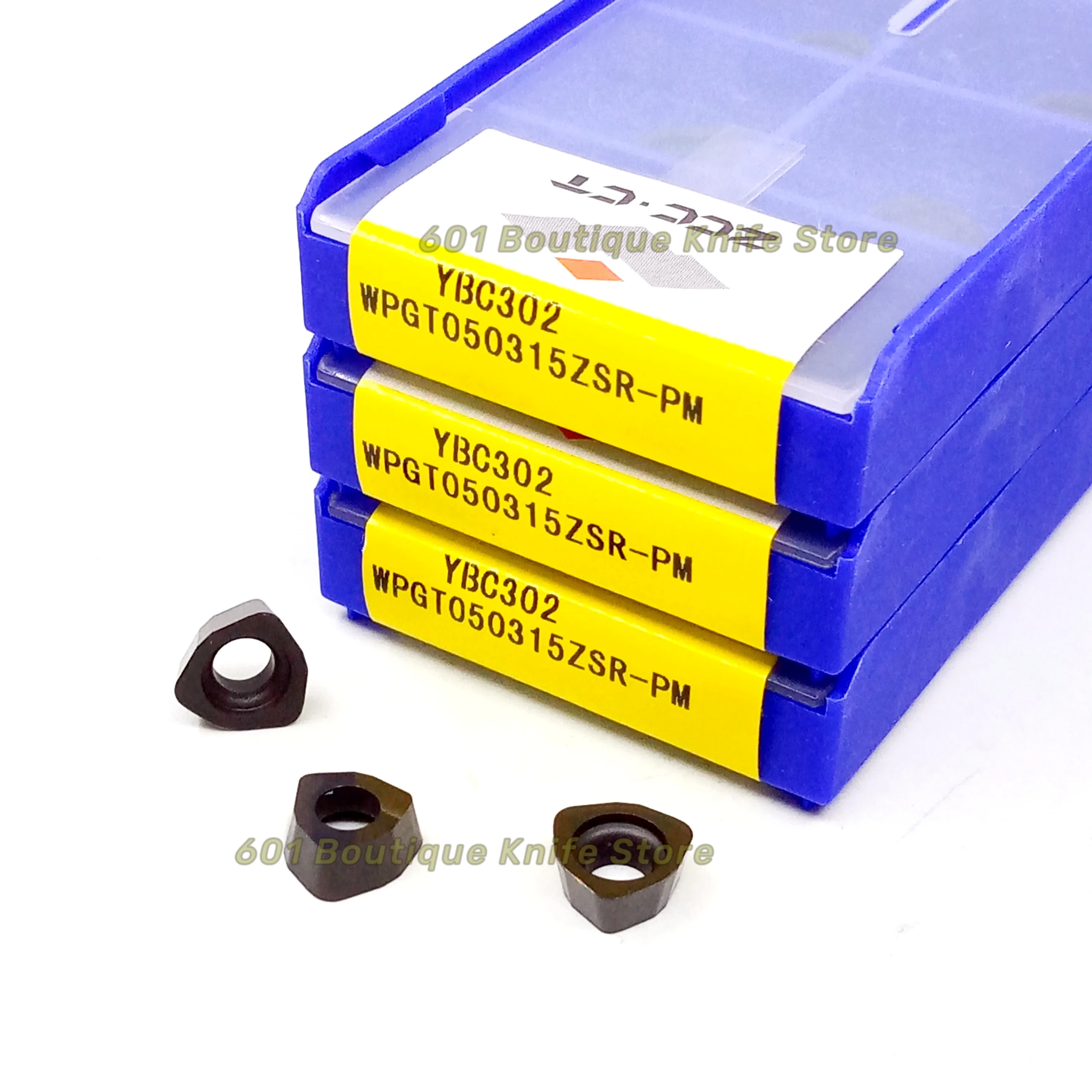 

ZCCCT tungsten milling cutter insert YBC302 WPGT050315ZSR-PM