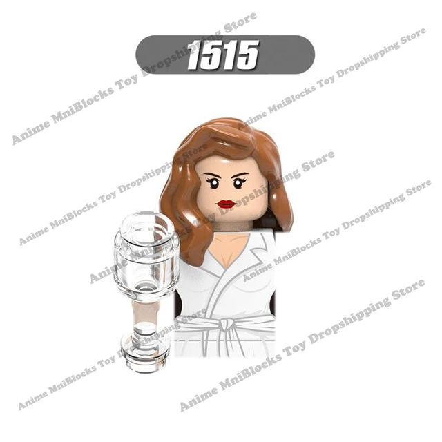 Movie Batman The Joker Harley Quinn Wonder Woman mini action toy figures building blocks Assemble bricks kid gifts WM6080 WM6100 X1515