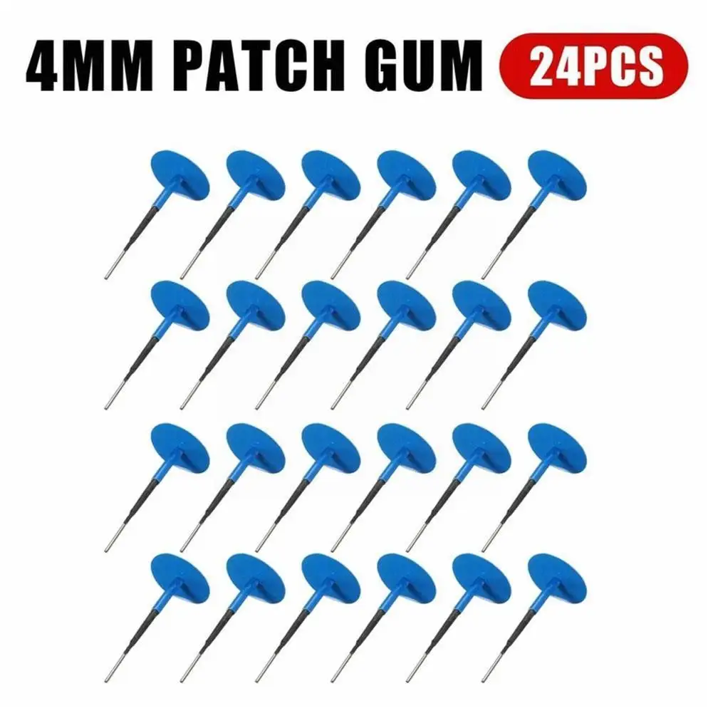 

NEW 24pcs Tyre Puncture Repair Tubeless Wired Mushroom Plug Patch Kit for Car Motorcycle Truck Car professional Tools P5D0