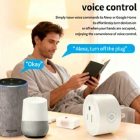 US WiFi Smart Plug with Energy Monitoring – Works with Alexa Google Home,Tuya App Control & Timer Function, 120V Outlet for Home 2