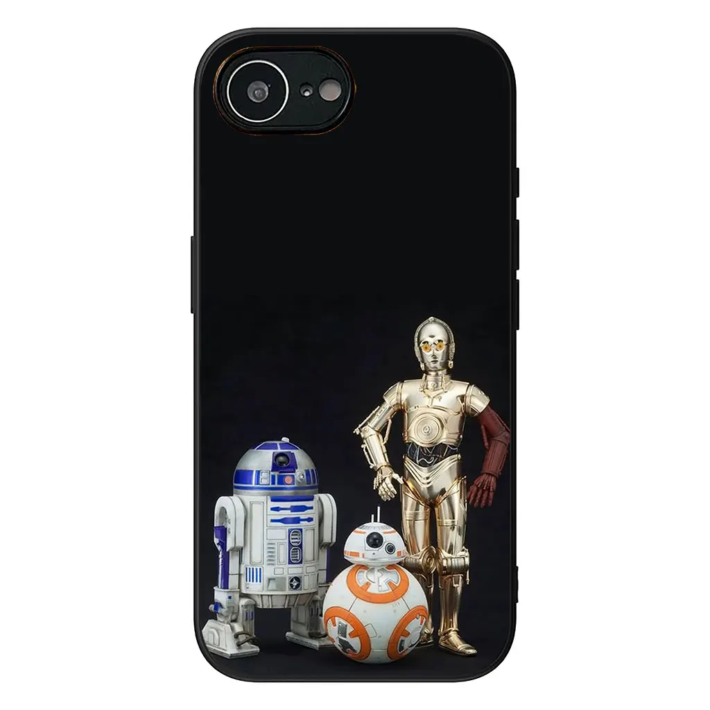 Galactic Warrior Phone Case with Iconic Characters Design