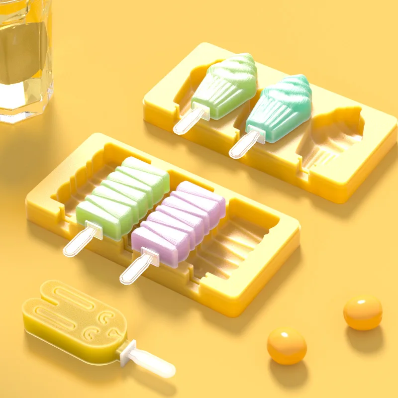 

Ice Cream Silicone Mold Ice Cube Maker Ice Cube Tray Ice Mould for Party Bar Kitchen DIY Handmade Baking Tools Silicone Mold