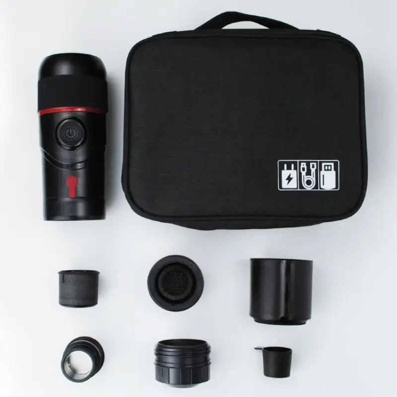 15Bar Espresso Machine Portable Coffee Machine for Car DC 12V Expresso Maker Nespresso Dolcegusto Capsule Coffee Powder for Home_voghion.com