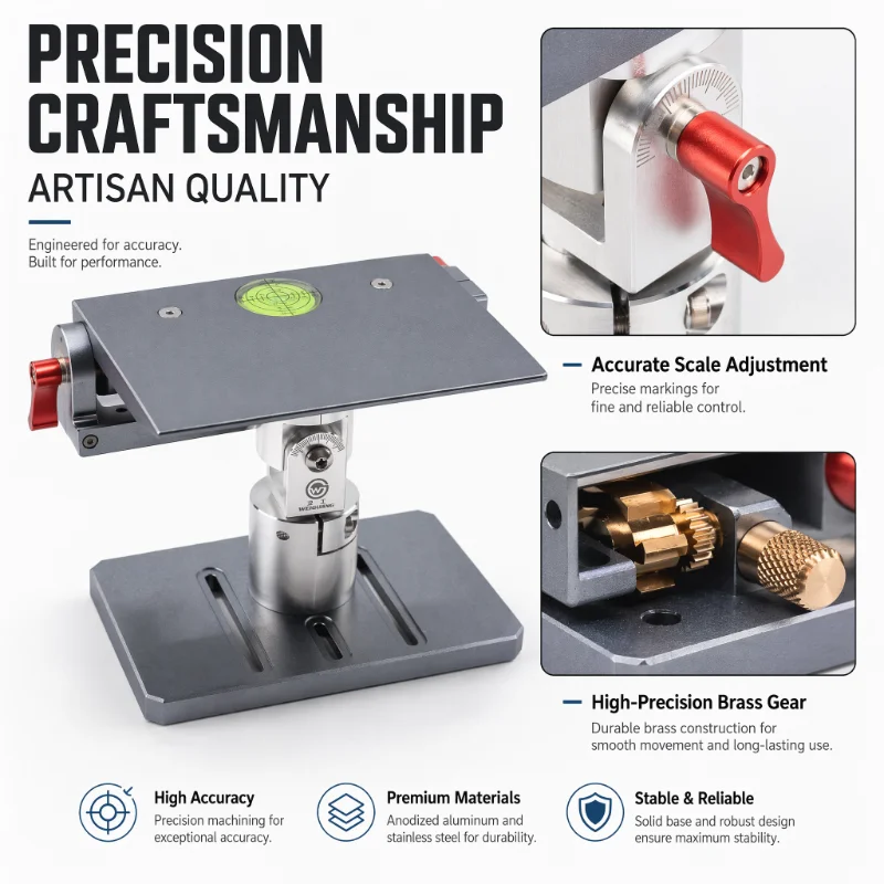 Watch Repair Tools: the Tool Can Be Used to Angle and Polish Surfaces, and the Platform Can Be Adjusted and Lifted