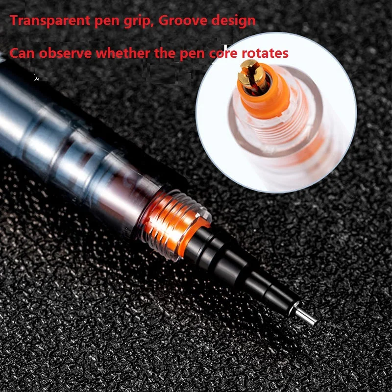 uni M5-450 Mechanical Pencil Student Stationery Kurutoga Limited Edition Transparent New Colors 0.3/0.5MM Auto Rotation Pen Core 6