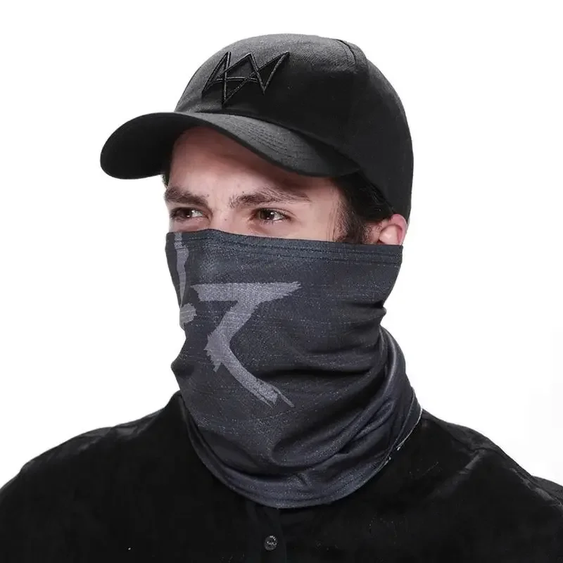 Cool Watch Dogs-Themed Face Mask and Cap Set